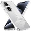 Jiajihua Compatibile con Honor 90 5G REA-AN00 REA-NX9 Custodia trasparente 2 in 1 [TPU+PC] Cover White