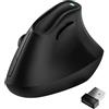 KYSONA EM18 Mouse verticale ergonomico senza fili, design Ergo, mouse senza fili Bluetooth per mani medie/grandi, clic silenzioso, DPI regolabile a 5 livelli, mouse tunnel carpale per computer/PC/Mac