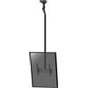 KIMEX 031-4110K4 Supporto a soffitto per TV 43-75, Modalità Portrait, Altezza regolabile fino a 225 cm