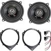 Sound Way - Altoparlanti casse con adattatori da 13 cm compatibili con Fiat Doblò/Fiorino/Qubo - Citroen Nemo - - Peugeot Bipper