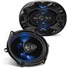 Boss Audio Systems Rage 5 x 7 4-way 300W Full Range Speaker Ovale 4-vie 300W 2pezzo(i) altoparlante auto