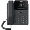 Fanvil V61W Telefono IP WiFi, 4 Linee SIP, 12 Tasti Programmabili, Display LCD, Supporto Cuffie RJ9, Nero
