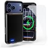 YONHUIZI 2025 Nwe - Custodia con batteria per iPhone 17 Pro, colore: Nero