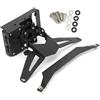 STRJUS Porta Telefono Moto Per BMW R 1200 RT 2006-2009 Supporto Adattatore Telefono GPS Manubrio Posizionato Dock Navigazione Moto(Black 3)