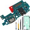 ZHUROUPU Connettore Dock di Ricarica Ricambio per Galaxy A20s SM-A207F (Versione M12 EU) da 6,5 Pollici 2019, Ricarica Rapida USB Type C, Scheda di Ricambio per Jack Microfono/Cuffie