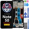 iYAiYO Schermo LCD Display Digitalizzatore Touch Screen Ricambio Compatibile con Realme Note 50 Original Con Marco Schermo Completo con Strumenti