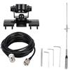 Socobeta mobile Dual Band VHF/UHF portatile per walkie-talkie per auto con base magnetica