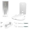 EMAQUIN Staffa di montaggio a parete per Sonos Roam 2/Sonos Roam/Roam SL (metallo robusto, finitura vernice resistente, installazione senza trapano, compatibile con Sonos Roam 2/Roam/Roam SL, pezzo