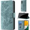 CaseGla Cover per Samsung Galaxy A54 5G, Verde chiaro | Blocco RFID, Portafoglio Pelle PU, Flip Libro, Porta Carte, Magnetica Libretto, Antiurto Protezione Completa