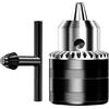 BORDSTRACT Mandrino a chiave da 1,5-13 mm con filettatura M12×1,25, mandrino a 4 ganasce in metallo per impieghi gravosi per trapano elettrico e trapano a colonna