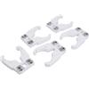 Zeroupshop 5 pezzi HSK63F ABS pinza mandrino morsetto, per centro di lavoro CNC, porta utensili per la lavorazione del legno con efficiente dissipazione del calore, per macchine per incisione