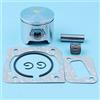 SAANICH 44 millimetri Piston Ring Pin Cuscinetto Ad Aghi Cilindro Silenziatore Guarnizione Kit Fit for Husqvarna 350 351 340 345 CS2150 CS2145 CS2141#503 89 96-71
