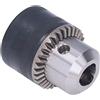 Aramox Mandrino per Trapano, Mandrino per Trapano a 3 Griffe Senza Chiave in Acciaio Inossidabile da 3 a 16 Mm 1 2 20UNF con Connessione Esagonale da 1 4 Pollici, Convertitore per Autocentrante per
