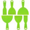 Generic Set di 6 coltelli riutilizzabili in plastica da 6,2 / 10 / 15,2 cm