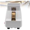 RSQQL Smerigliatrice manuale for lenti ottiche da 55 W con mola diamantata da 35 mm e doppio supporto, lucidatrice for occhiali e vetro, for bordi grezzi, fini e con scanalatura a V