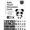 Generic - Carte Di Stimolazione Visiva Neonati, Carte Visive Bambini, Carte Flash Per Bambini In Bianco E Nero Ad Alto Contrasto Per Educazione Precoce, 0-3 Mesi