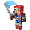 Mattel Minecraft GNC24 Action Figure da collezione, multicolore
