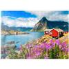 MyPuzzle.com MyPuzzle Tipiche Case Rosse Di Pescatori In Un Porto Delle Lofoten, Norvegia - Premium 200 Pezzi Puzzle - MyPuzzle Collezione speciale di Puzzle Galaxy