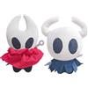 Xinnice 2 pezzi Hollow Figure morbide ripiene anime peluche Hornet can ciondolo Hollow Silksong Keychain 10 cm backpack auto decorazioni