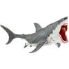 AENIMELY Realistico Megalodon Squalo Giocattolo Mascella Mobile Oceano Figurina Animale per i Bambini Educativo Sea Life Modello, STEM Apprendimento Regalo, Squalo Display Decor