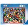 Ravensburger - Puzzle DC Comics Challenge, 1000 Pezzi, Puzzle per Adulti e Ragazzi, Idea Regalo per Lei o Lui, 70x50 cm