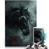 LKASGCBY Puzzle da 2000 pezzi per adulti cavallo dell'oscurità Difficile da completare ma divertente e umoristico Decorazione della casa 70x100cm