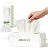 AiQInu 60 Pezzi Salviette Viso, Face Clean Towels, Salviette Viso Riutilizzabili Morbide e Spesse per Detergere, Trucco e Pulizia Domestica