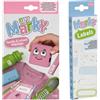 COLOP Set di timbri MARKY in rosa, con inchiostro nero per l'etichettatura di vari articoli e capi di abbigliamento, incluso set di etichette da stirare, 28 etichette da stirare, 7 disegni ciascuno