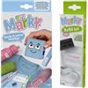 COLOP Set di timbri MARKY in azzurro, con inchiostro nero per etichettare vari oggetti e indumenti, incl. set di ricarica 3in1 con tampone d'inchiostro, 40 etichette e nastro termico da 1 m