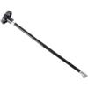 Axorafow Telescopio in lega di alluminio con blocco di sicurezza e ruota antiscivolo 80EQ 80DX EQ1 EQ2 supporti equatoriali, nero accessorio per osservazione astronomica, lunghezza 17 cm (corto)