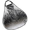yanwuwa 30cm/60cm/80cm Triangolo Professionale Fotografia Riflettore Pieghevole Modificatore di Luce Portatile Triangolo Palmare Pieghevole Riflettore