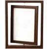 DFGBAPKBL Girevole Cornici Cornice commemorativa in legno for foto girevole durevole su due lati for animali domestici staccabile fai-da-te Soggiorno