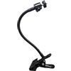 Pjeghbvop Morsetto robusto regolabile con filettatura da 1/4 per monitor, fotocamere, smartphone, lunghezza braccio flessibile, supporto per fotocamera baby monitor