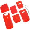 Shurhome Custodia in silicone antigraffio, custodia antiurto per custodia per fotocamera Pocket 3, installazione rapida, facile rimozione, accessori, custodia in silicone