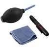 Generic Accessori per fotocamera Panno di Pulizia Spazzola e Soffiatore D'aria In 1 Set Fotocamera Digitale Kit Dust Cleaner Creativo e Utile