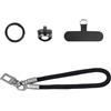 FHGSPQWM 1 set cordino da polso per fotocamere compatte morbido tessuto resistente all'usura impostazioni rapide sicuro durante l'uso attivo cinghia antiscivolo per action camera