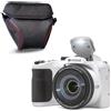 Kodak Pixpro AZ255 - Fotocamera Bridge da 16 MP, zoom ottico 25x, Full HD 1080p, grandangolo 24 mm, stabilizzatore, schermo LCD da 3, custodia inclusa, ideale per viaggi, colore: rosso