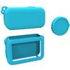 Shurhome Custodia in silicone antiDust per action camere, rivestimento resistente alle impronte digitali, flessibile, leggera, custodia in silicone per fotocamera