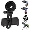 Generico Supporto adattatore con clip compatibile binocoli monocolo microscopio cannocchiale da osservazione telescopio