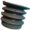 Qvorlth Oculare di ricambio per binocolo in gomma elastica, 35-40 mm, compatibile con binocoli per visione notturna