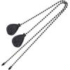 LALAFINA 2 Pezzi Catenelle Estensione Ventilatore e Lampada Vintage Pendenti Decorativi per Catena Tira Luce Soffitto Prolunga Multifunzionale per Ventilatori e Lampade da Soffitto