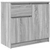 vidaXL Credenza con Cassetto Grigio Sonoma 71x35x65 cm in Truciolato, Mobile Contenitore, Mobile credenza, Armadio corridoio, Mobile Buffet