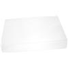 WHAMVOX Paraspruzzi Facile da Pulire Rettangolare in Acrilico Lavabo per Protezione Anti-Schizzi Design Minimalista per Cucina e Bagno