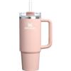 Stanley Quencher H2.0 Tazza con manico e cannuccia, coperchio FlowState™ a 3 posizioni, compatibile con portabicchieri da viaggio, in acciaio inox, isolata, senza BPA, pesca