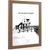 rahmengalerie24 Cornice per foto Bronzo con vetro antiriflesso - Dimensione dell'immagine 15x21 cm - Larghezza del listello 30mm