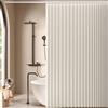 DSSHENGDS Tenda da Doccia a Fisarmonica Pieghevole Magnetica Anti-Spruzzi, Tenda divisoria per casa, Hotel, Bagno-White- 70x200cm