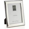 ARTÉ 15x20 Cornice per foto, Made in Italy, elegante placcata in argento, Silver Plated antiossidante, Bellissima cornice in Silver Plated con retro in legno mogano 100Z/15x20