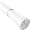 Rod&Trikin Bastoni Tende a Pressione Bastone Tenda a Pressione Bacchette Tende Bastone Tenda Per Finestre Doccia Armadio Bianco 85-265Cm Ø32mm