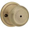 Kwikset 730J 5 CP Juno Pomello per letto/bagno, ottone anticato
