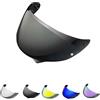 Generico Visiera compatibile casco HJC C10 E C71 pinlock ready hj-34p (Nero scuro)